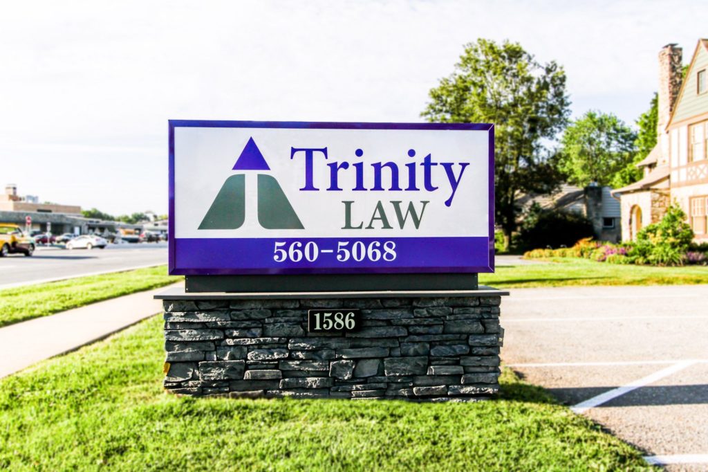 Sign for Trinity Law.